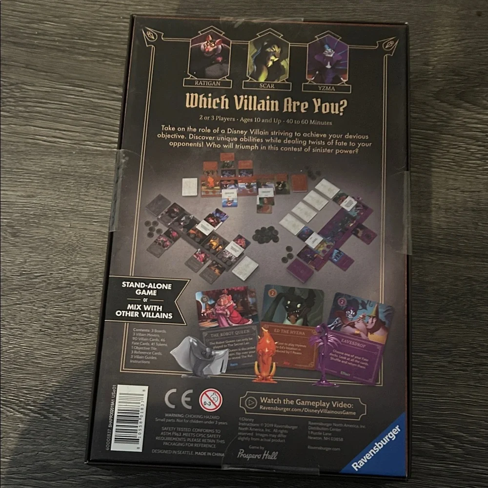 Disney Villainous Board Game - Evil Comes Prepared - Picture 2 of 3